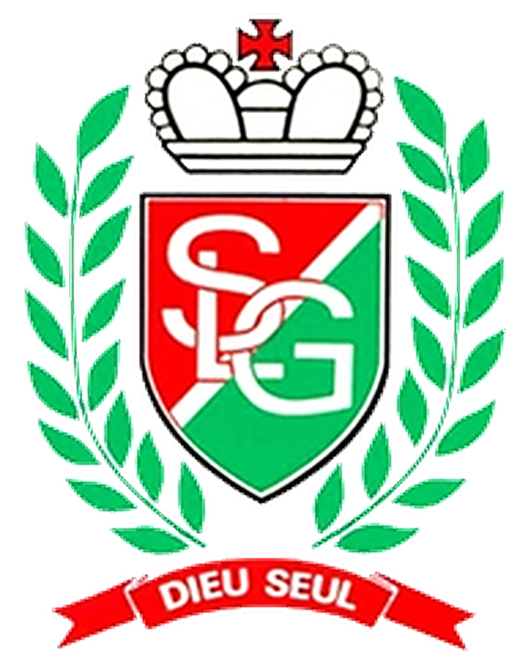 Blason de la Province Saint Louis de Gonzague : couronne, laurier et devise Dieu Seul